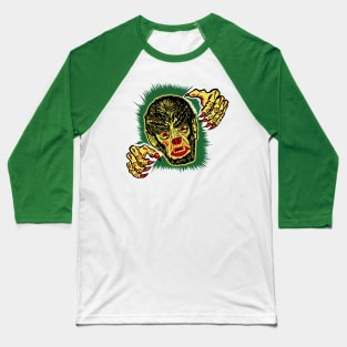 Vintage wolfman/werewolf halloween art Baseball T-Shirt